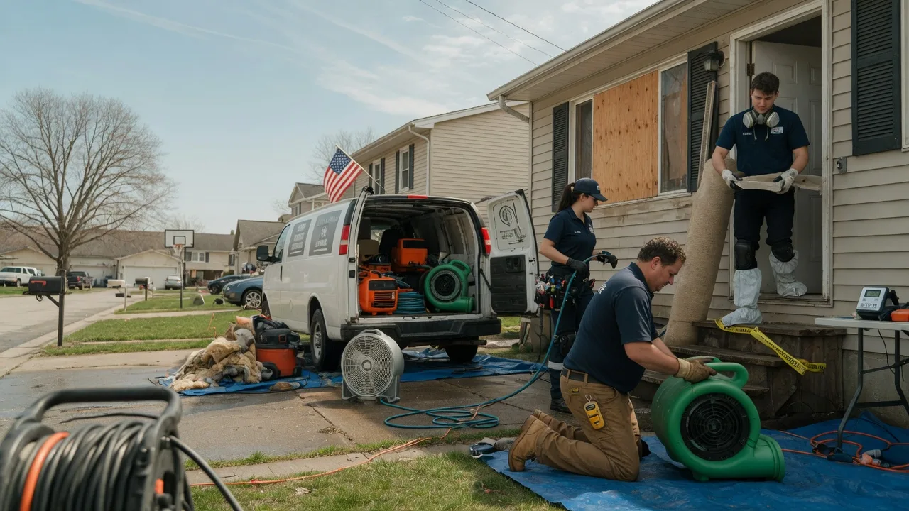 Water Damage Restoration in Lawrence, IN near me